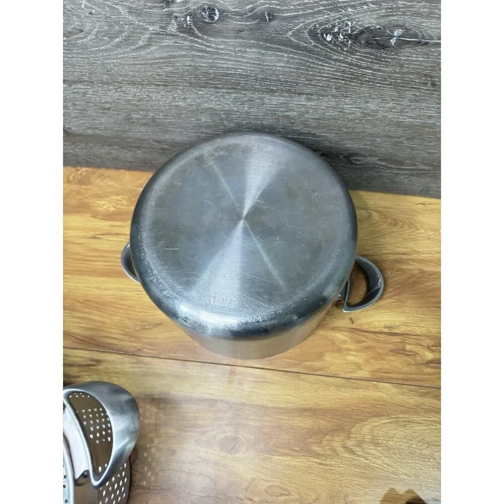 SCANPAN Impact Stainless Steel 7.5 Qt Multipot & Steamer Set w/Lid Denmark